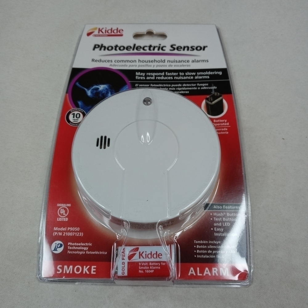 Kidde Photoelectric sensor smoke alarm